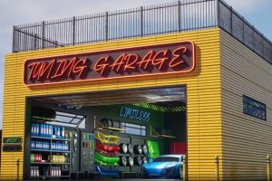 along tuned garage