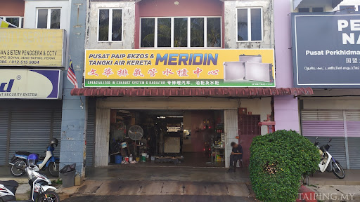 Pusat Paip Ekzos Dan Tangki Air Kereta Meridin