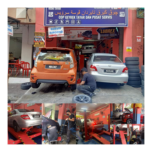 Cop Geyrek Tayar Dan Pusat Servis