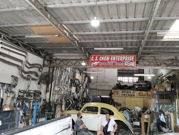 kedai cermin besar kereta ekzos c s chew enterprise