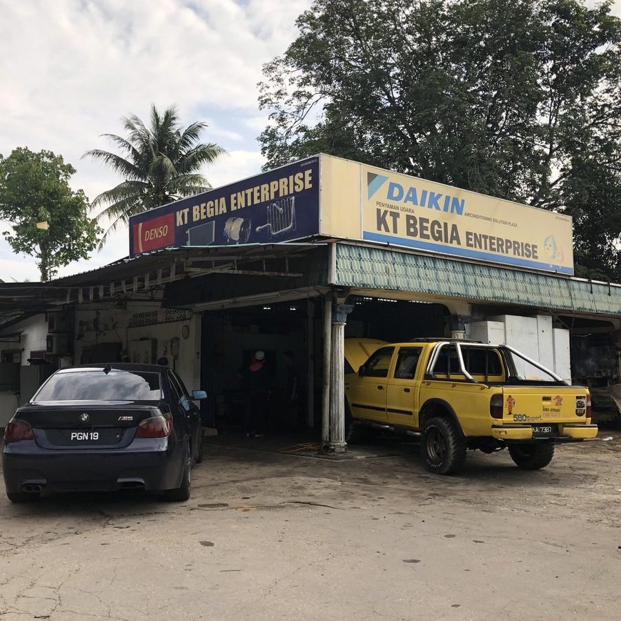 perkhidmatan exhaust terbaik di kedai exhaust di kuala kedah malaysia baiki tukar