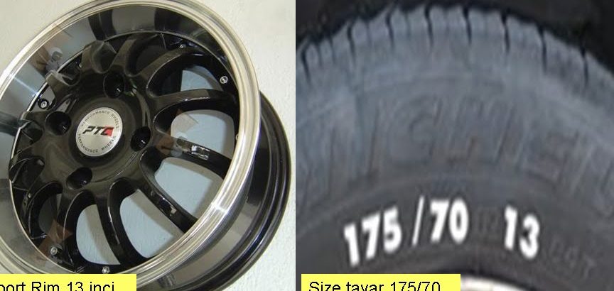 Pusat Ekzos Dan Cermin Kereta Liho (TYRE) 1 pusat ekzos dan cermin kereta liho tyre